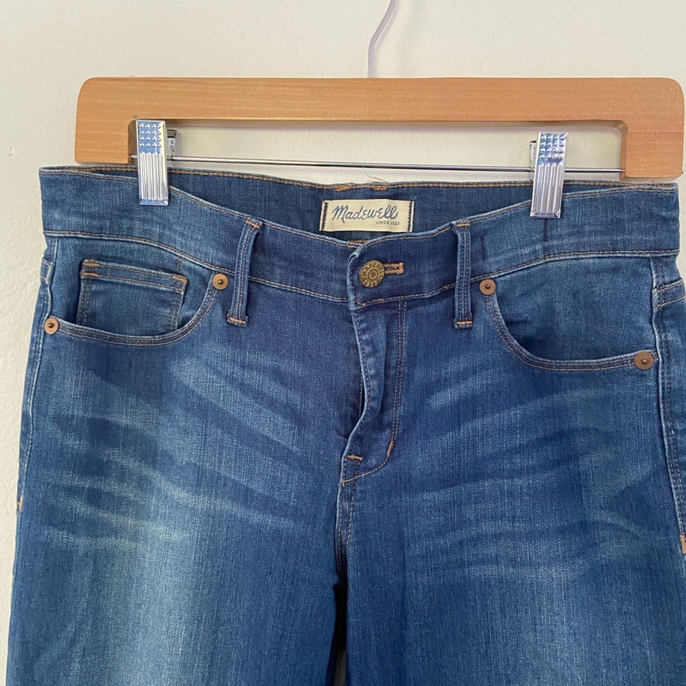 Madewell High Rise Jeans, Zip Ankle